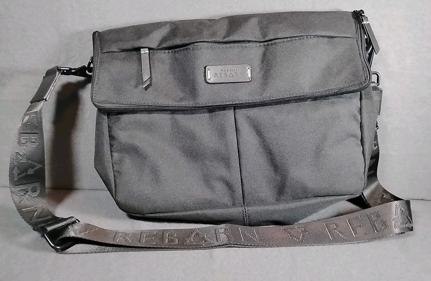 Bugatti Reborn Crossbody Bag Black Johnnie Walker Keep Walking