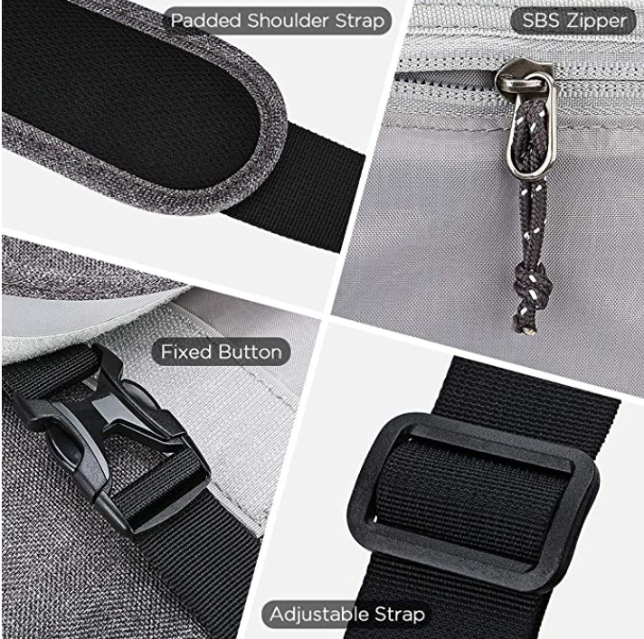 OIWAS Messenger Crossbody Briefcase Computer Bag 14in