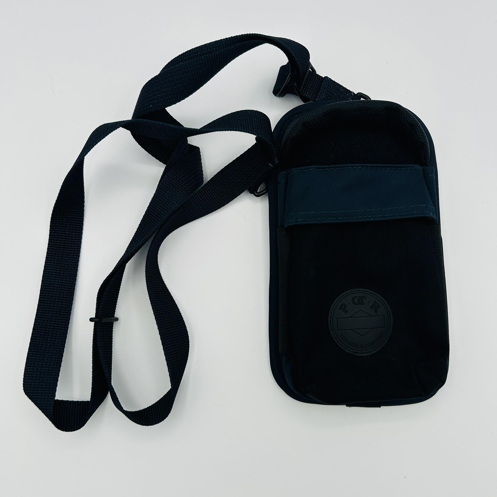 Porter Yoshida & Co Crossbody Bag Mens Mini Blue Nylon Phone Pouch Japan Utility