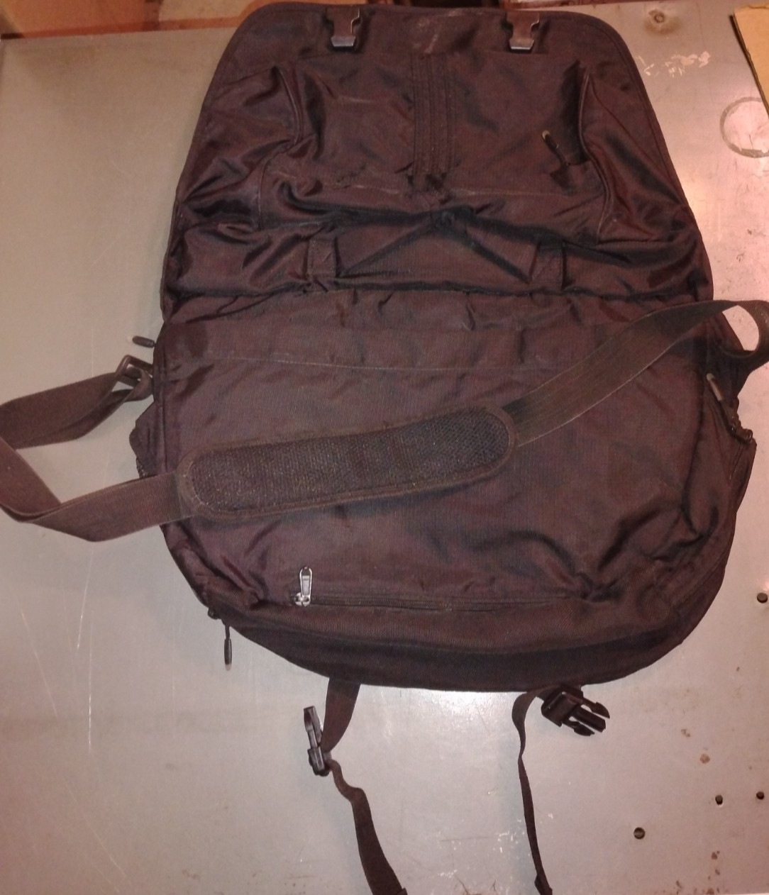 Adidas Black Messenger Bag