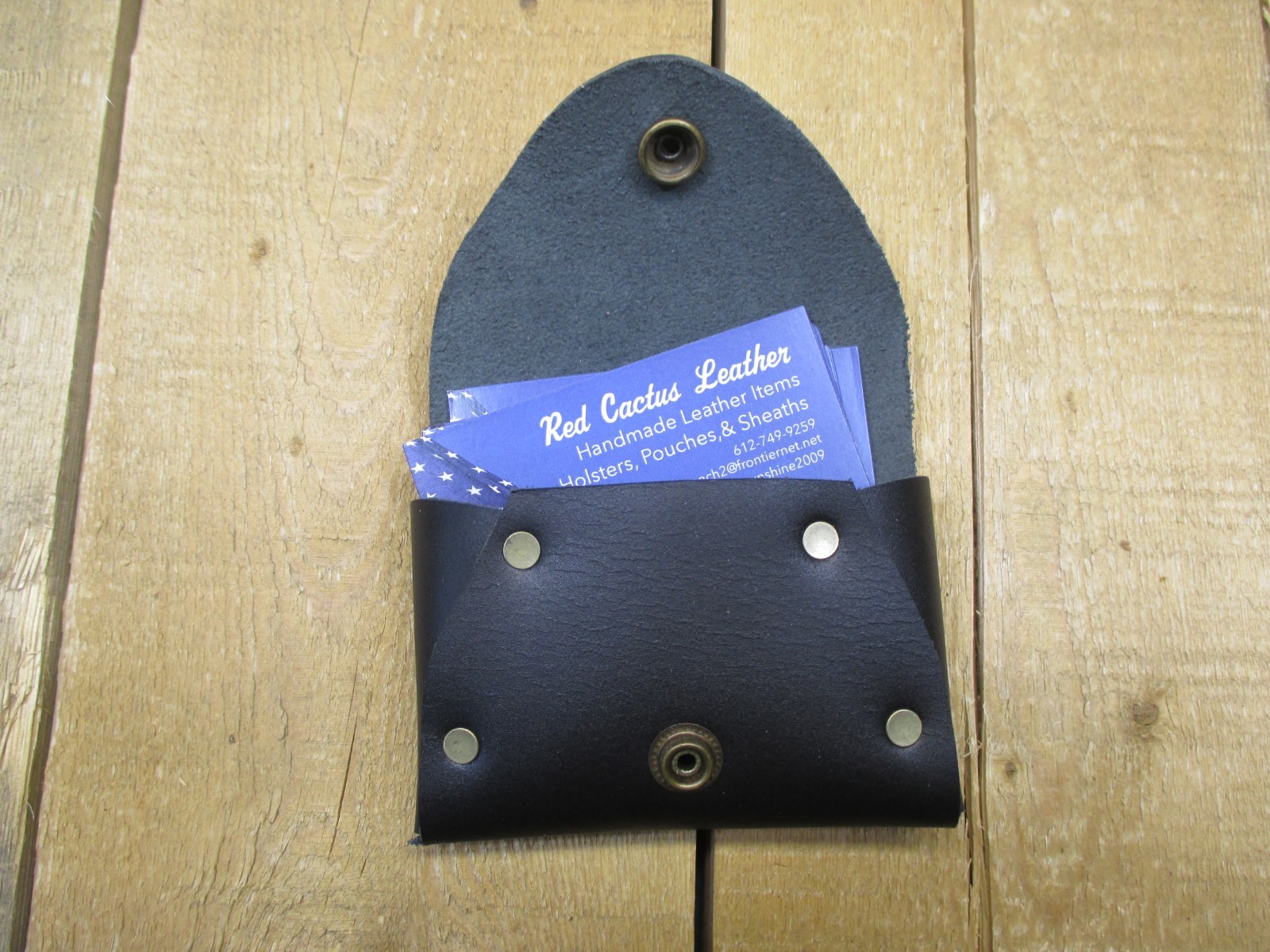 Leather Pouch for Misc. Items, Credit Cards, Business Cards Cash With Belt Loop