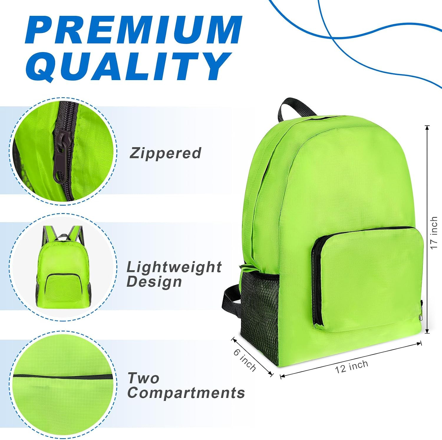 30 Pack Backpacks, Bulk Classic Book Bags Lightweight Backpack Bookbags Back Pac