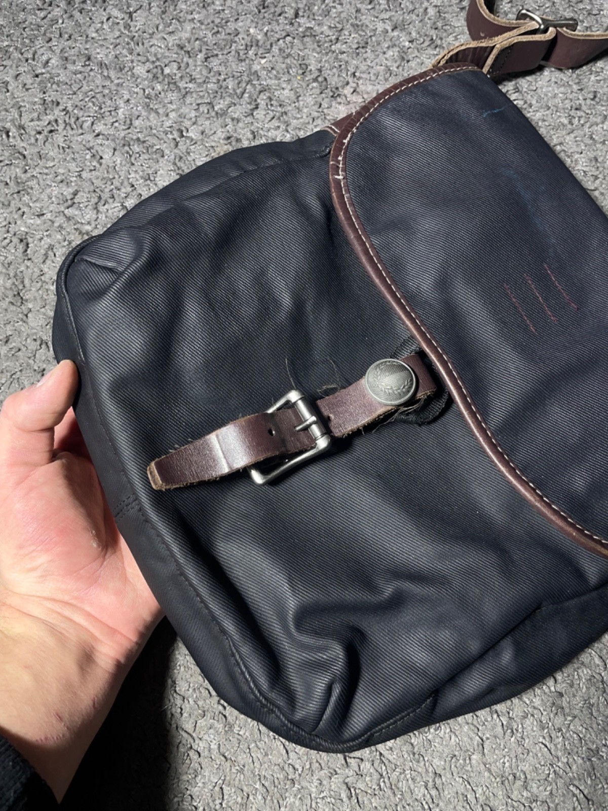 fred perry vintage bag