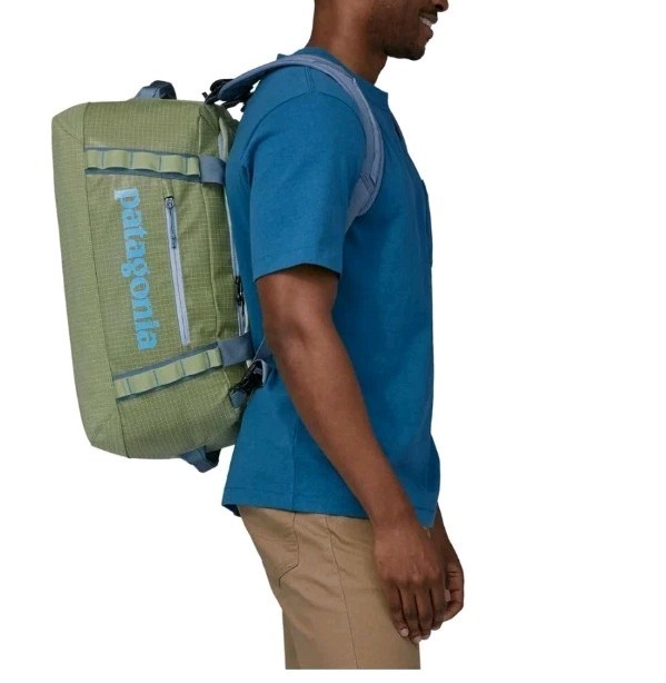 Patagonia Black Hole 40L Duffel Backpack Friend Green Chartreuse Teal Rare EUC