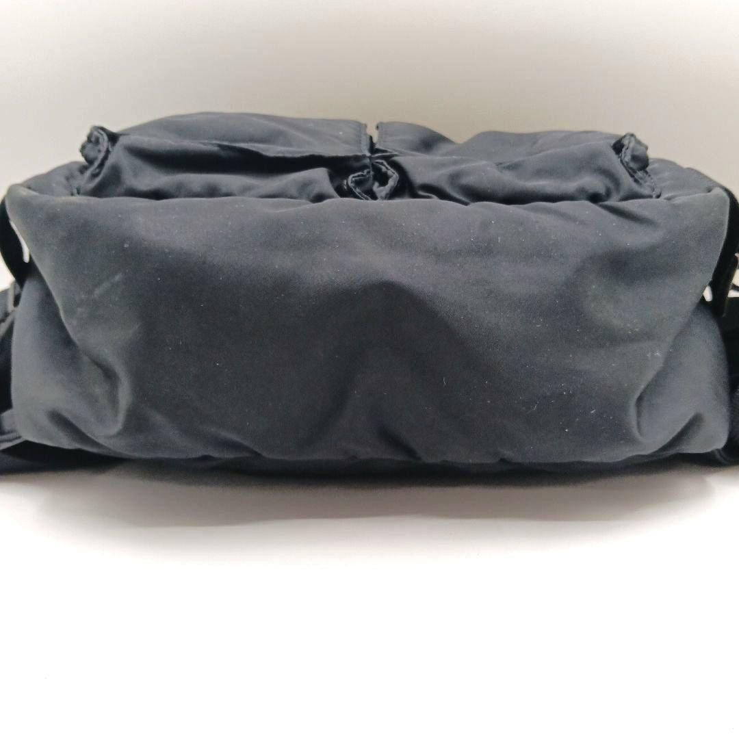 Authentic Porter Yoshida Shoulder Bag Men’s Black 18cm x 33cm x 12cm Damaged