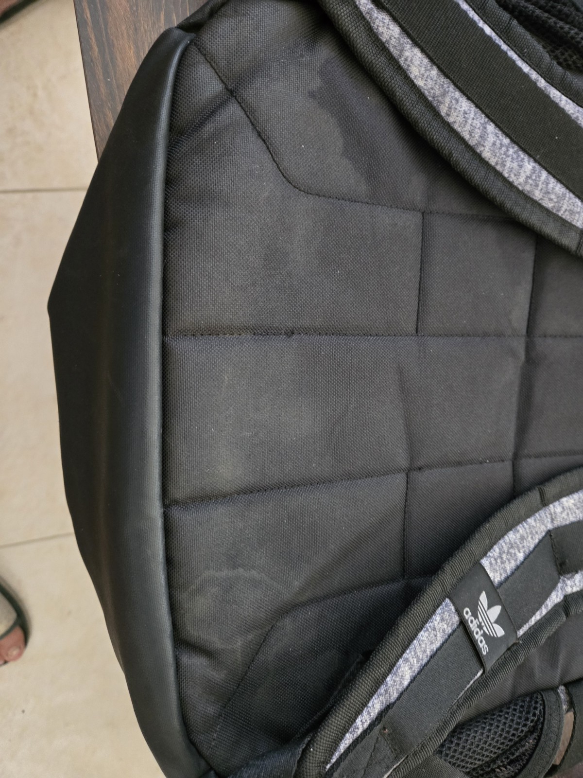 ADIDAS DEFENDER TEAM UNISEX 20″ Backpack Laptop Bag VENT GRAY