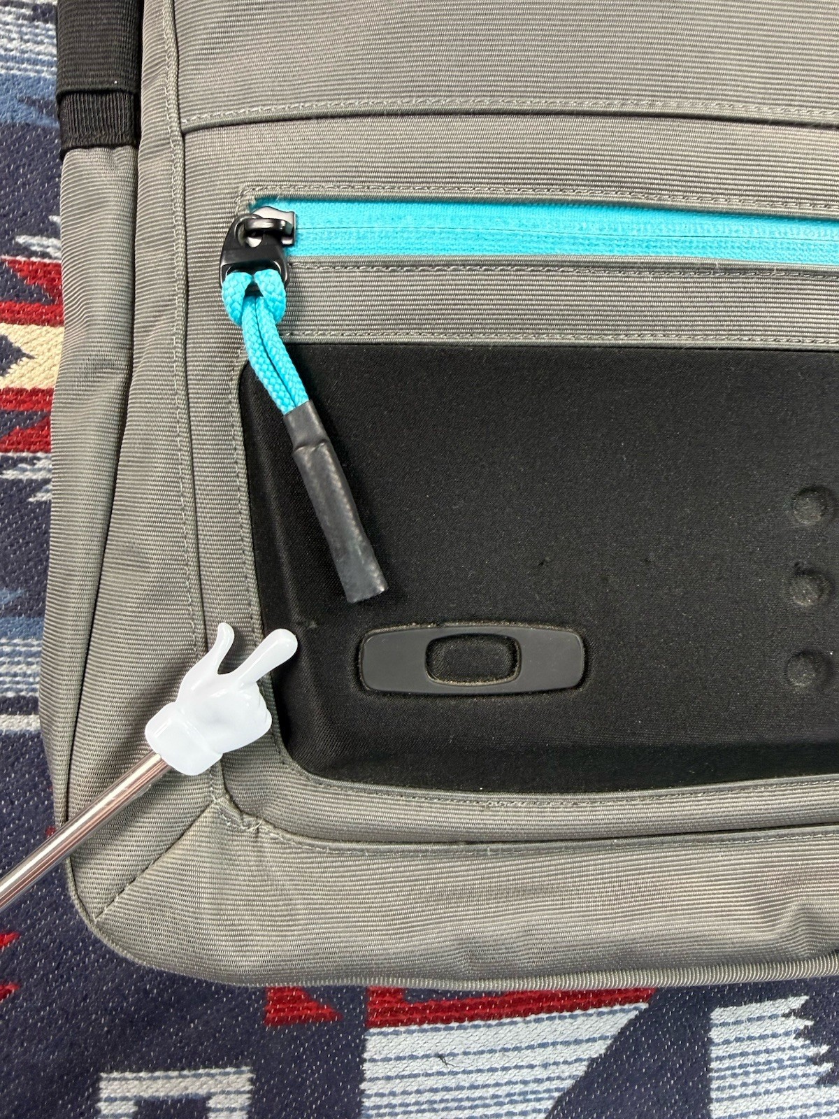 Vtg Oakley Sling Tactical Software Pilot Shoulder Messenger Bag Carry On Tablet