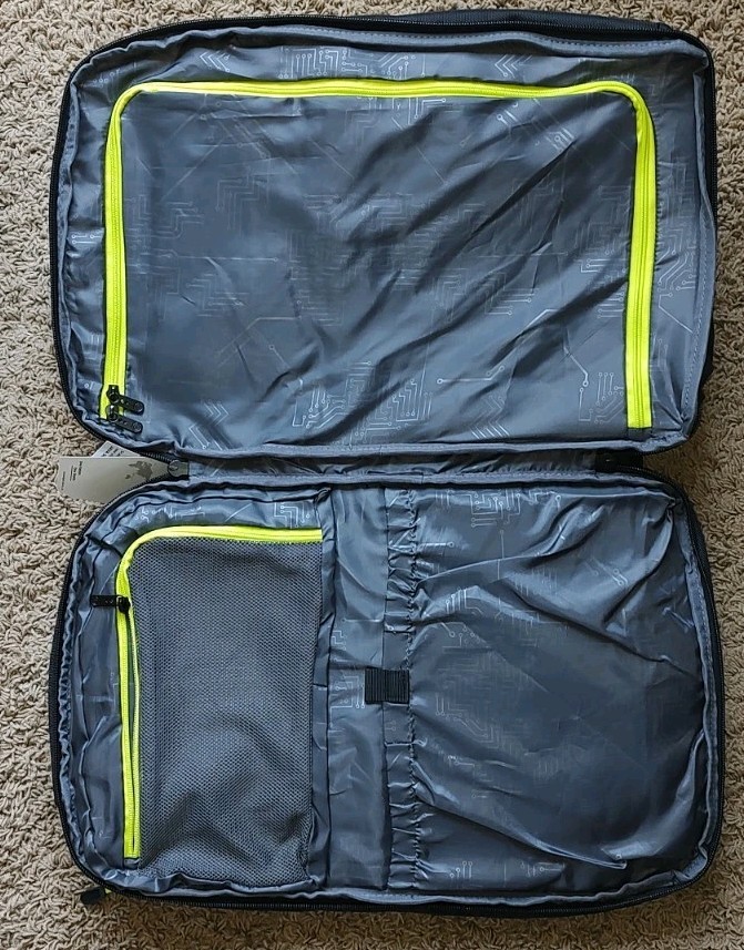 Swissdigital Design Java SE Multi-functional 2-In-1 Travel Backpack/Suitcase