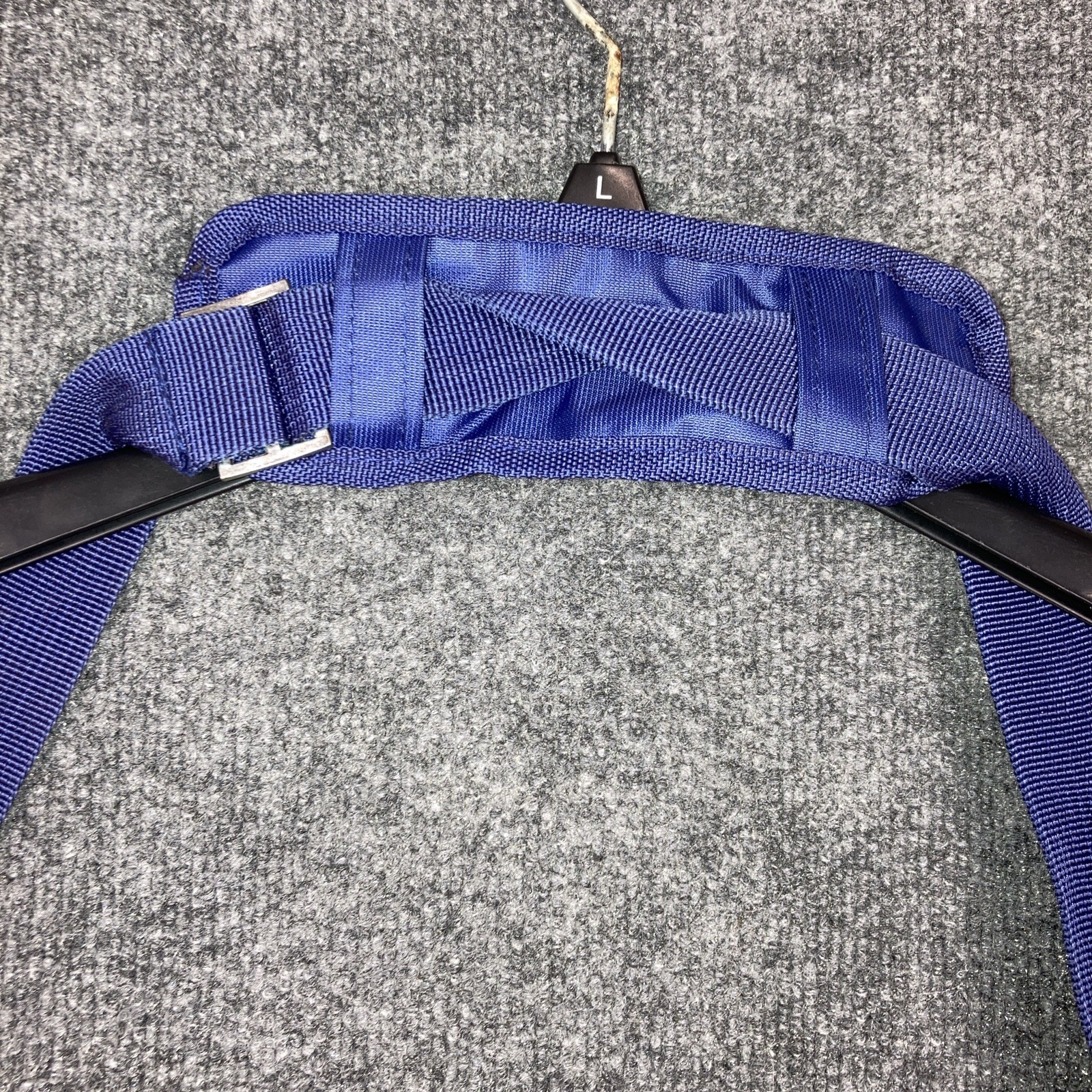 Lacoste Live Parfums Royal Blue Shoulder Messenger Bag EUC
