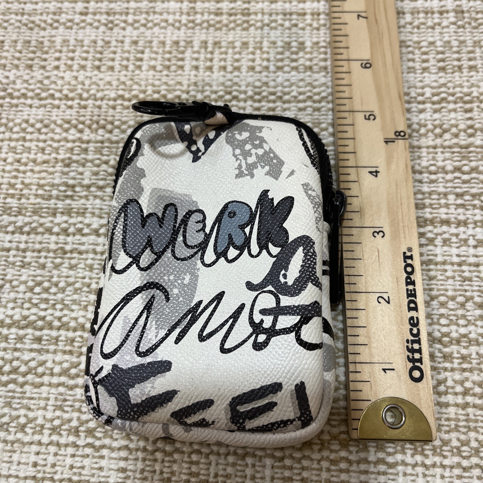 ALDO Graffiti Multi Purpose Mini Bag Logo ALDO RARE