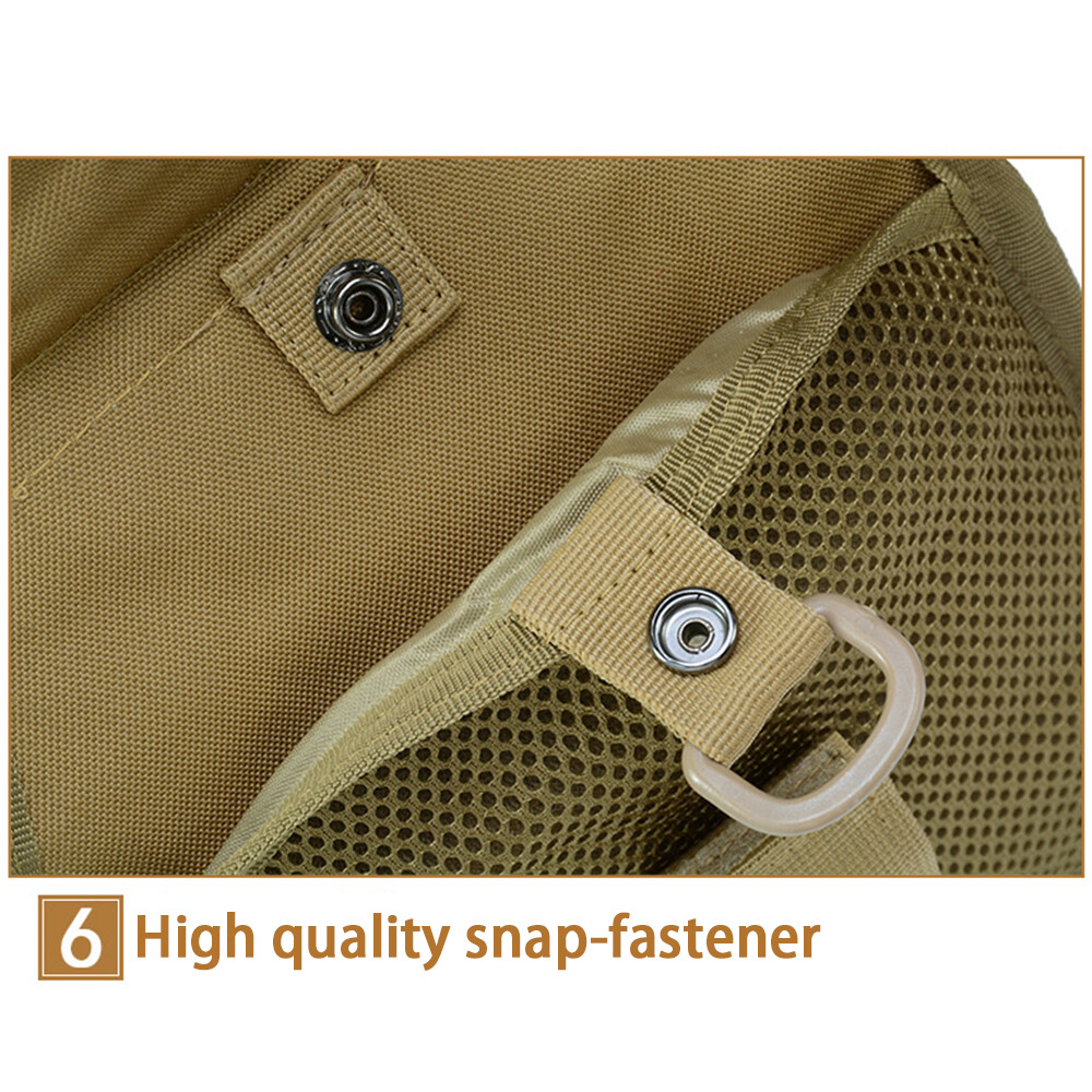 Mens Backpack Tactical Sling Shoulder Bag Molle Travel Chest Pack Outdoor Hiking