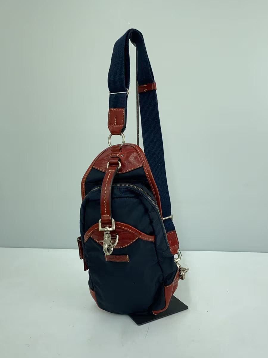 Daniel&Bob Shoulder Bag Leather NVY Plain