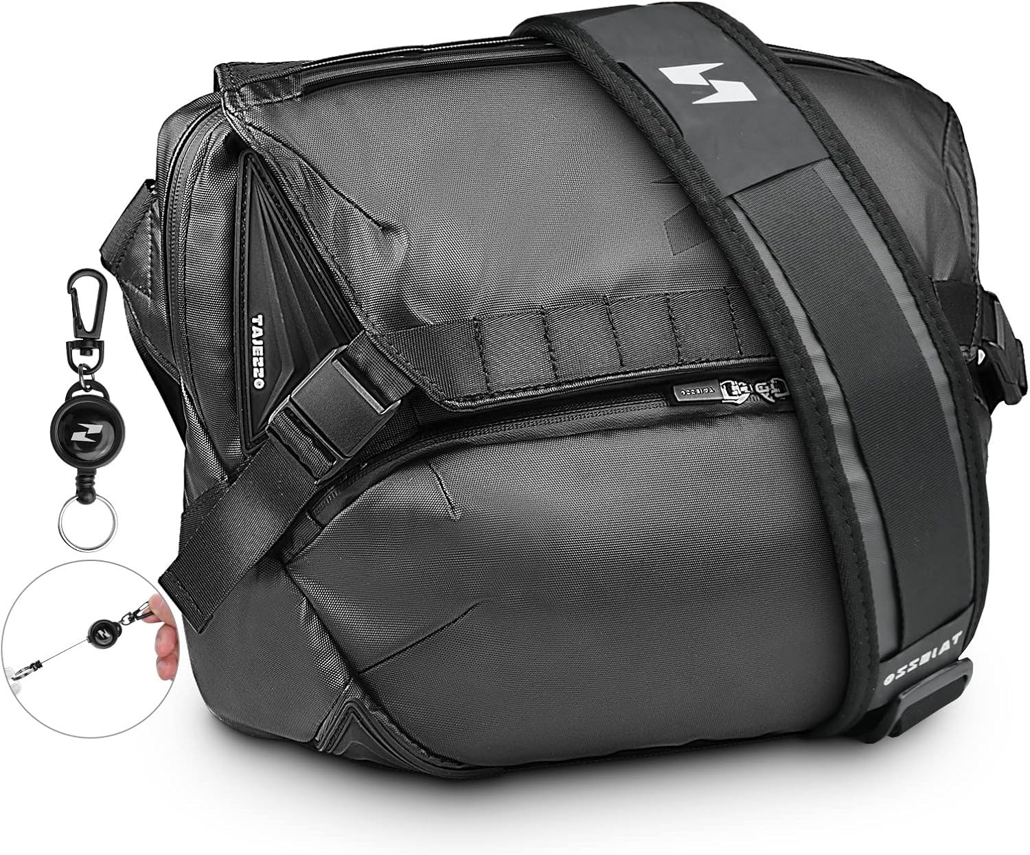 Medium Unisex Messenger Bag Crossbody Shoulder Bag w/ Adjustable Strap Traveling