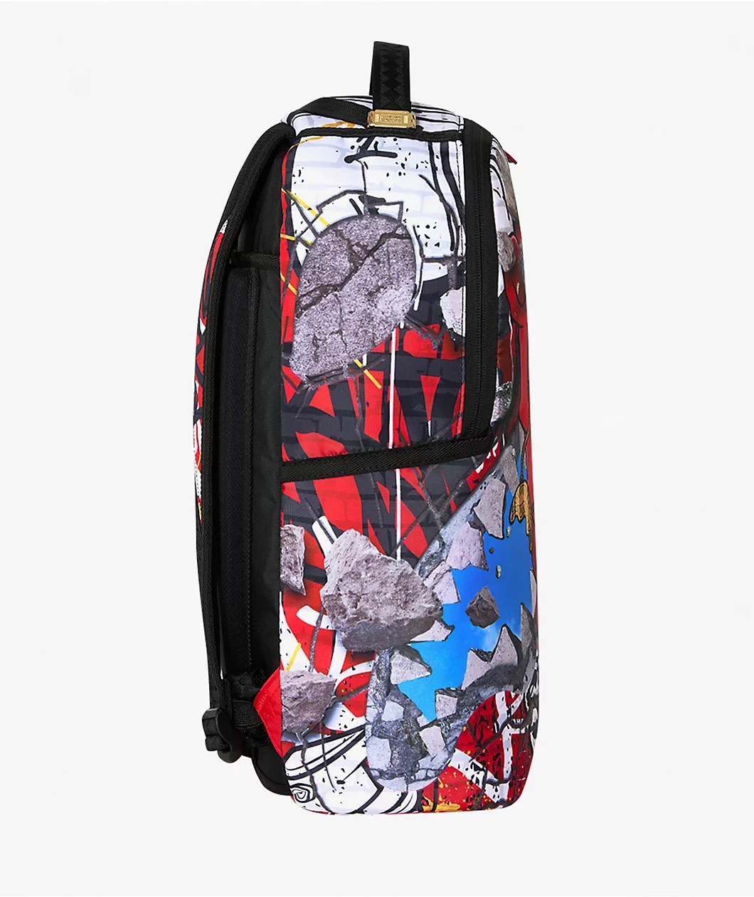 Sprayground x Koolaid Man Street Backpack🔥New Black Bookbag Large School Bag