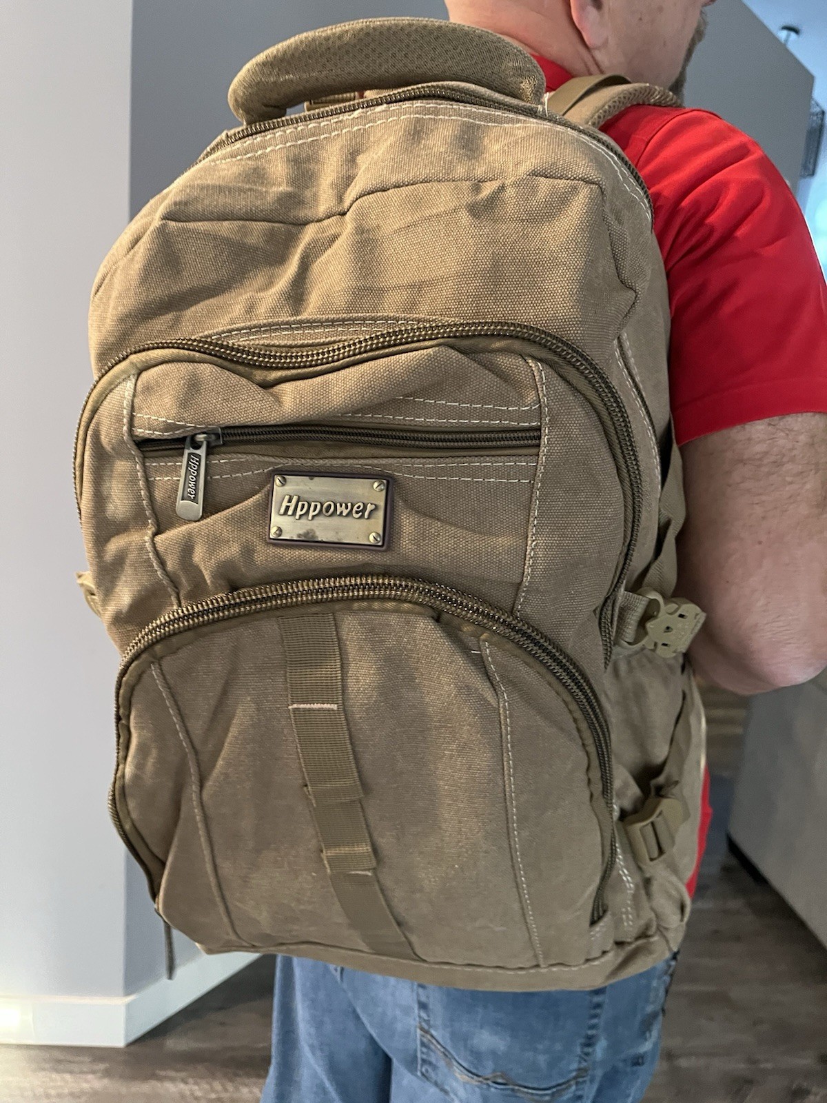 Hppower Canvas Backpack