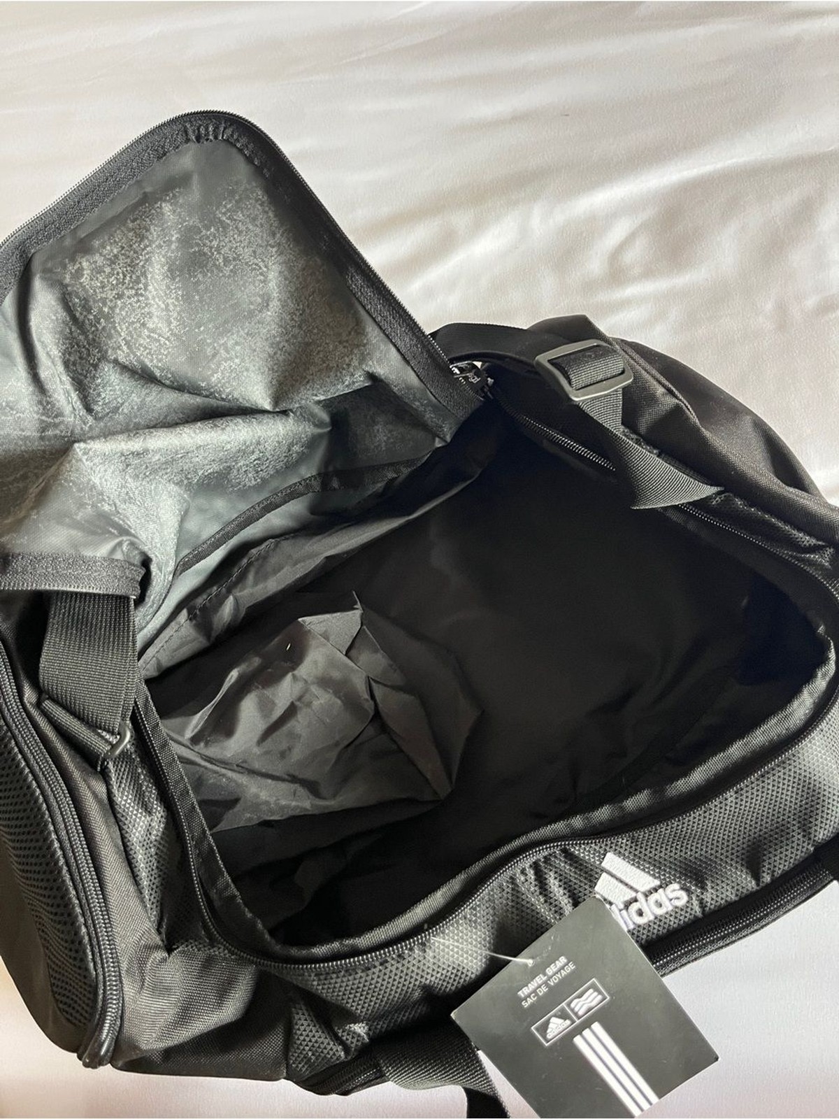 Adidas Golf / Travel / Gym Bag – Black Duffel Dish ESPN Media Promo