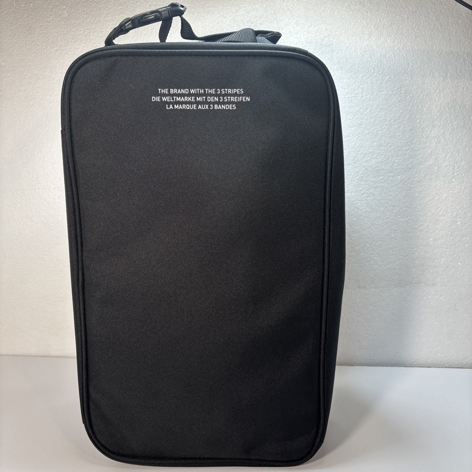 adidas Utility Kicks Shoe Bag Black/White New 14″ x 6″ x 8.5″ FZ6625