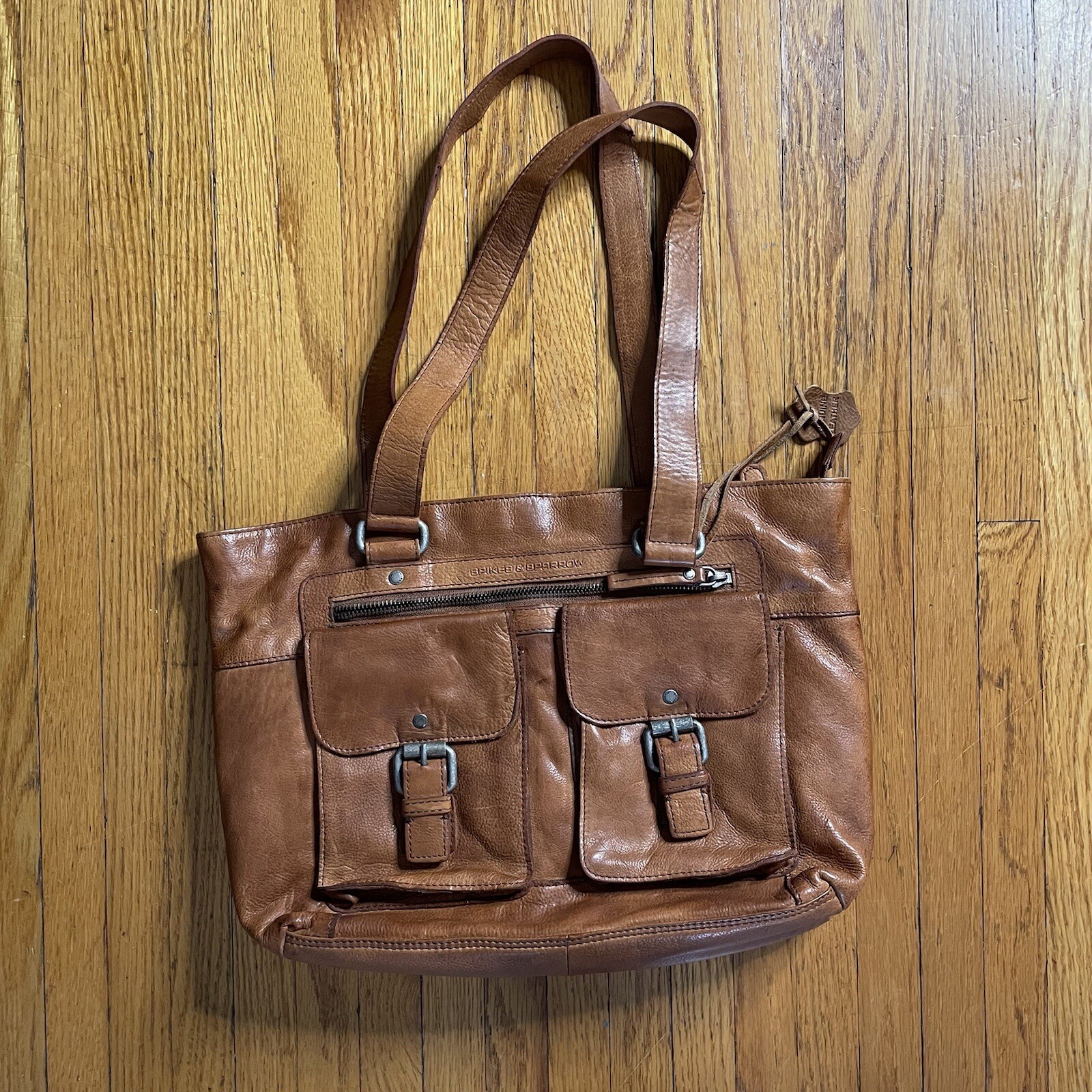 Spikes and Sparrows Genuine Leather Bag