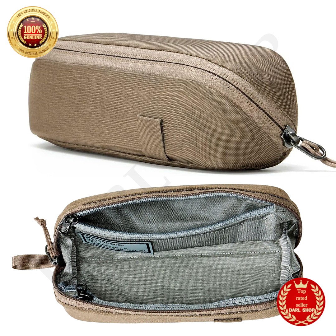 EVERGOODS CIVIC ACCESS POUCH 0.5L Fossil Brown 83g Bag CAP0.5 NEW
