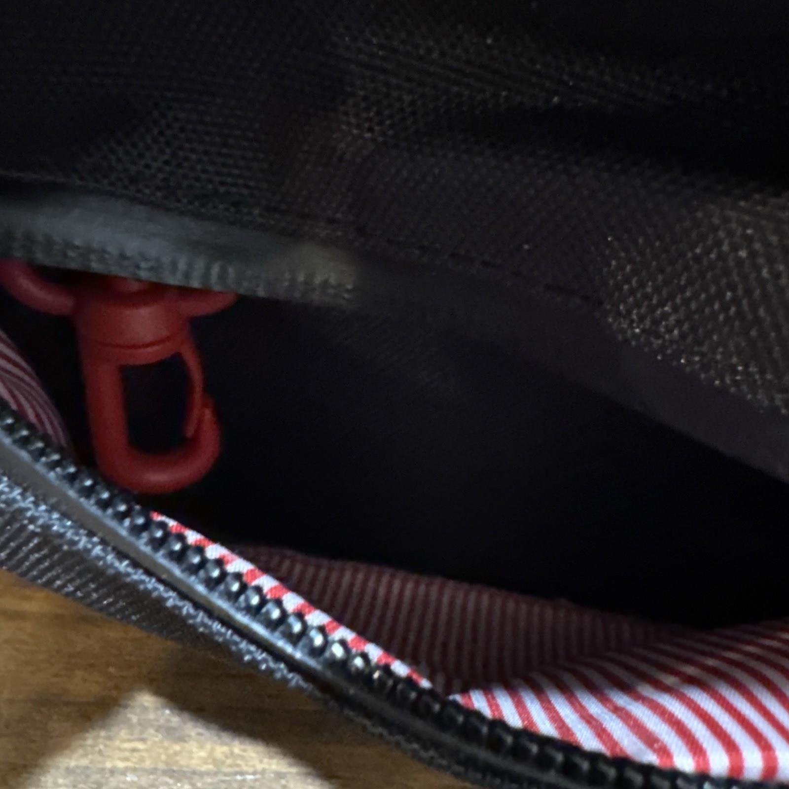 Herschel Supply Co. Mens Black Seventeen Enzyme Ripstop Hip Pack Belt Bag