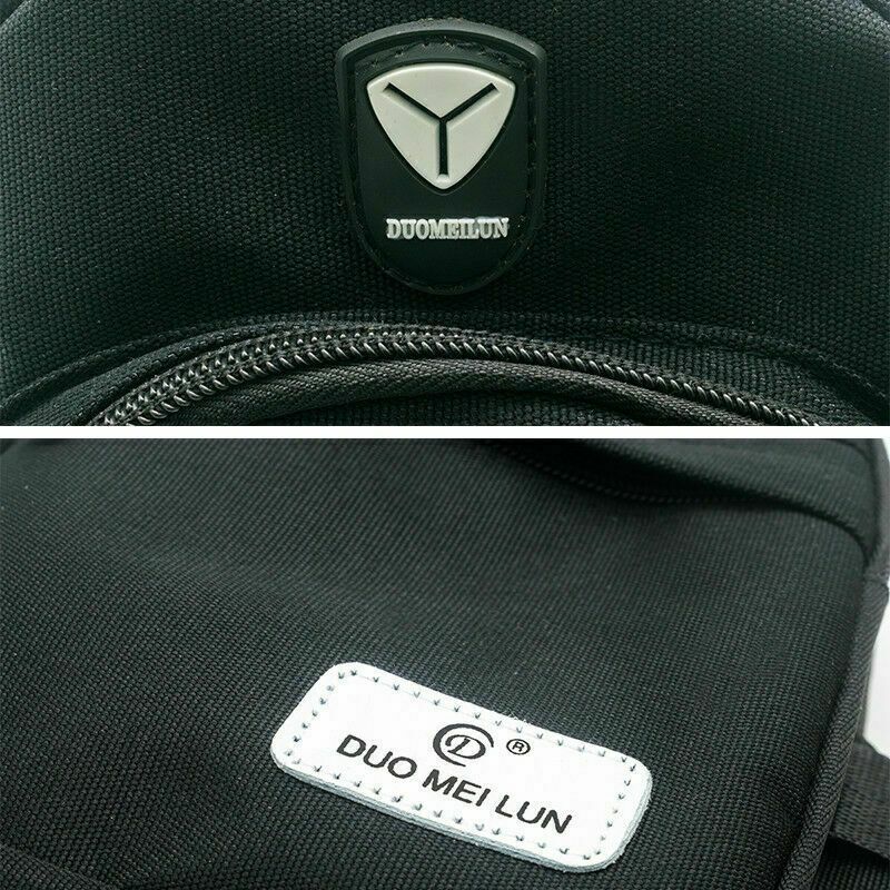 Mens Women Nylon Shoulder Chest Cycle Sling Daily Bag Crossbody Travel Backpack