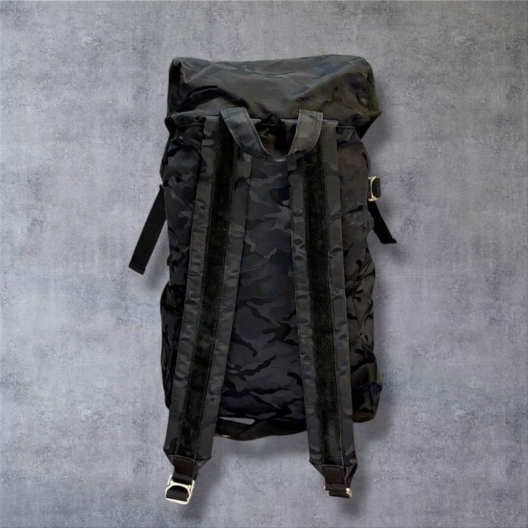 Master-piece Potential Limited Edition Backpack Camouflage Black Suede Nylon