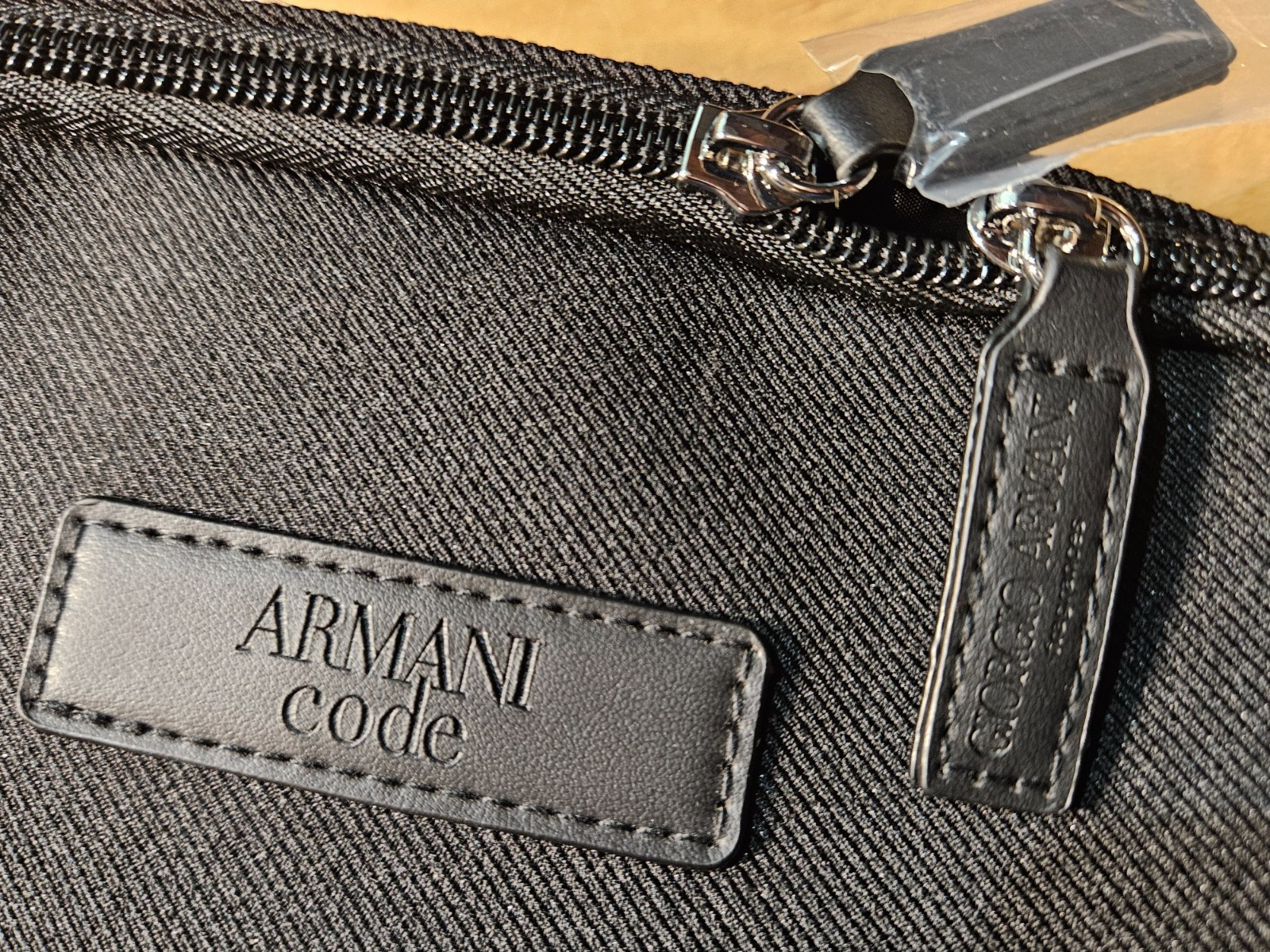 GIORGIO ARMANI CODE MENS LUXURY TRAVEL TOILETRY BAG MEN 9″ X 7″ X 2″ #J0-3