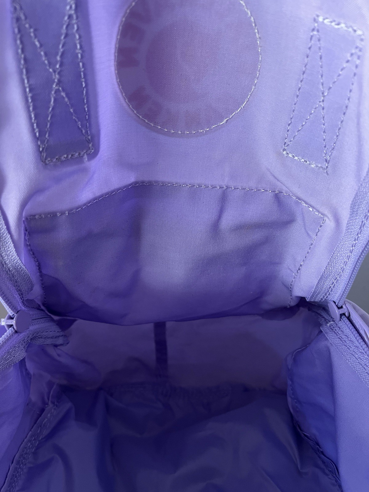 Fjallraven Unisex Kanken Mini Backpack Bag Pastel Lavender Used Preowned