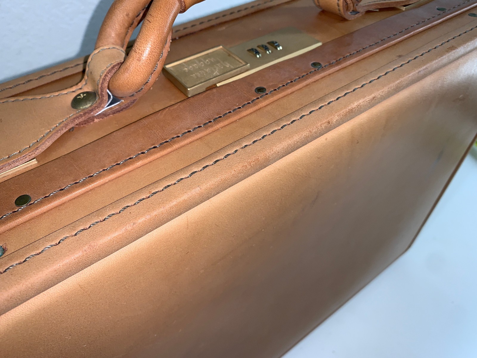 Hartmann Belting Leather Briefcase Attache