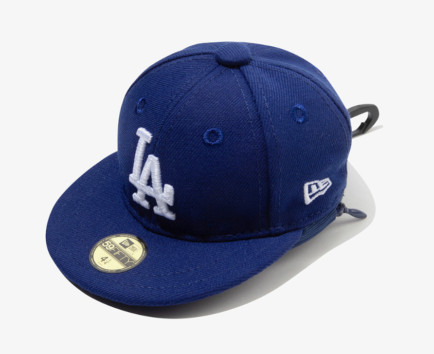 New Era MLB Cap Pouch Key Holder Keychain Keyring Mini Cover Bag Accessory
