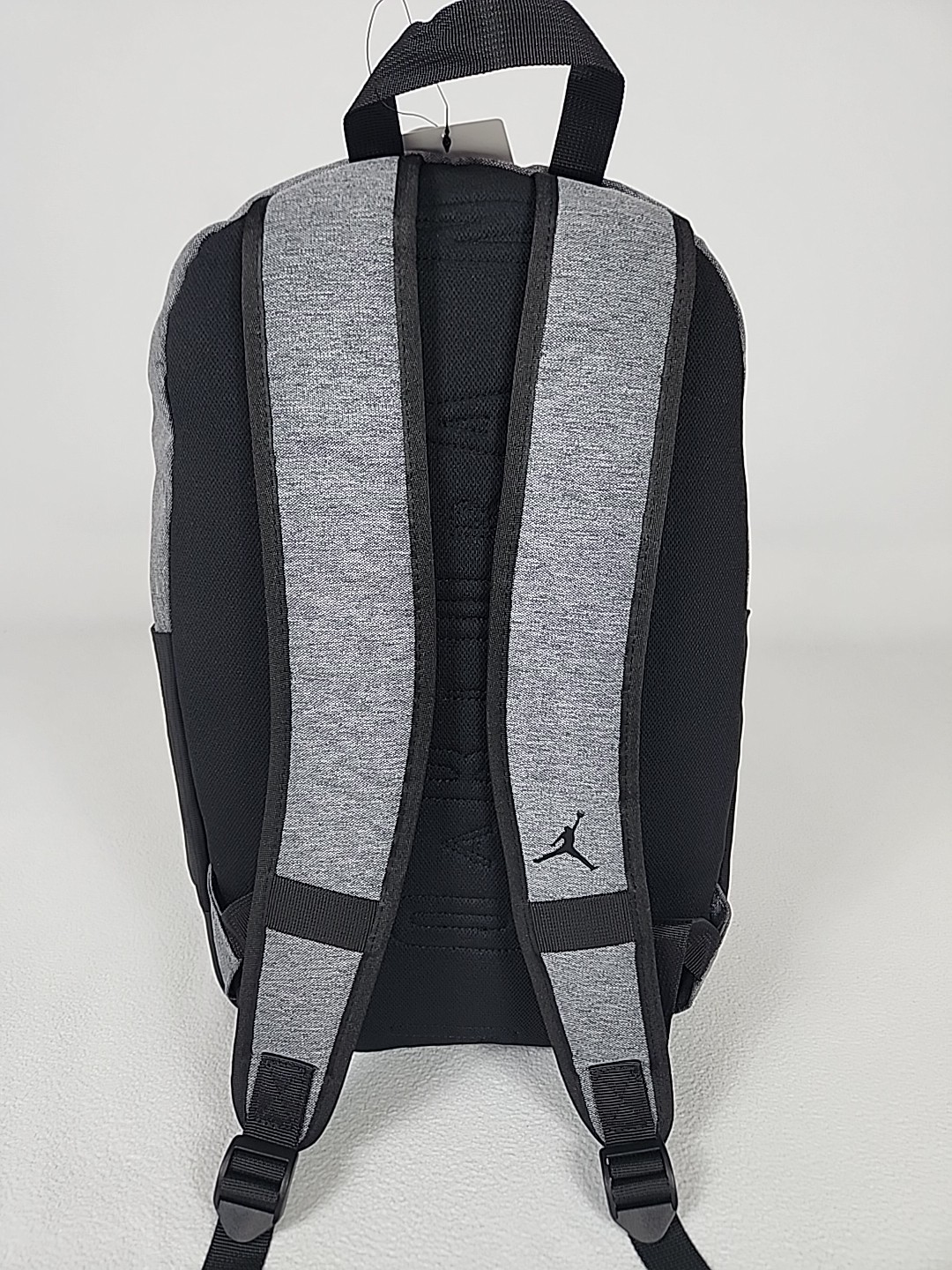 Nike Air Jordan Jumpman Essentials Backpack L Gray Black Laptop 9A0670-GEH