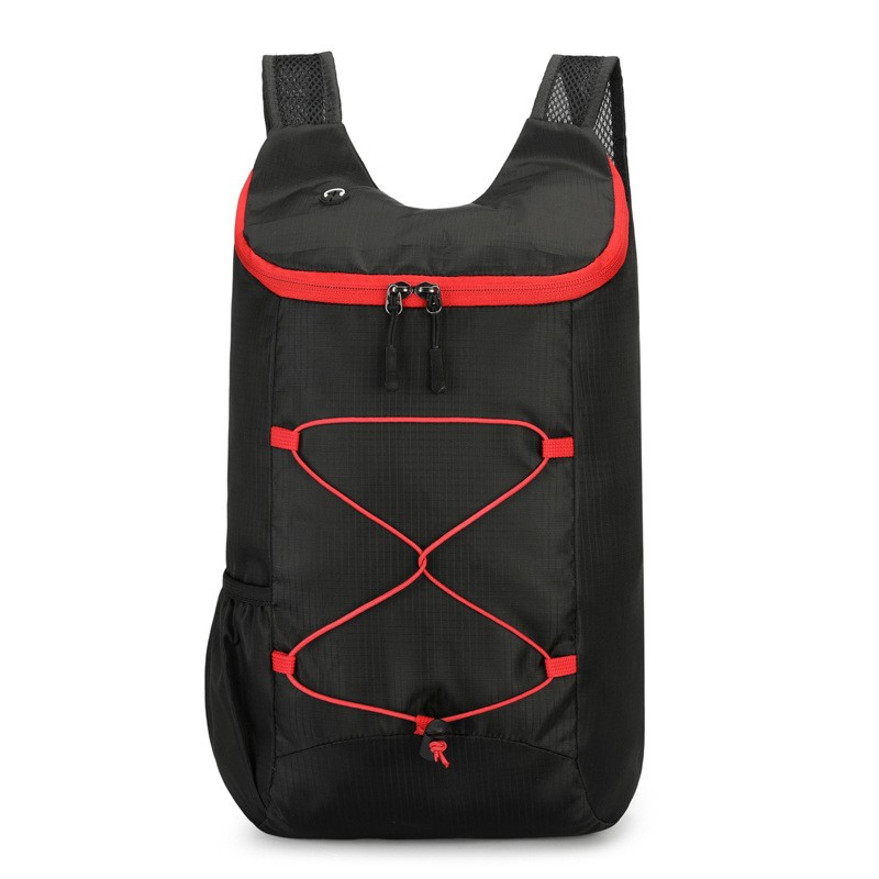 Outdoor folding backpack, cycling bag, sports hiking storage bag, gift