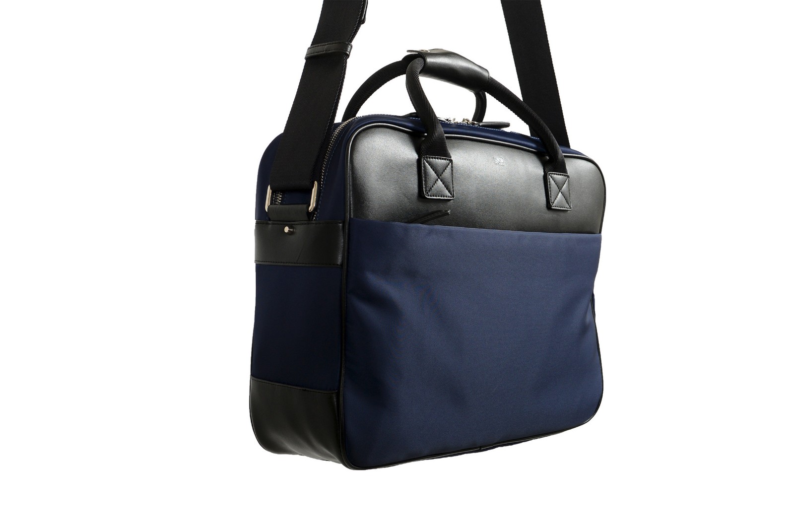 Cavalli Class Men’s “Hunter” Navy Blue Briefcase Bag