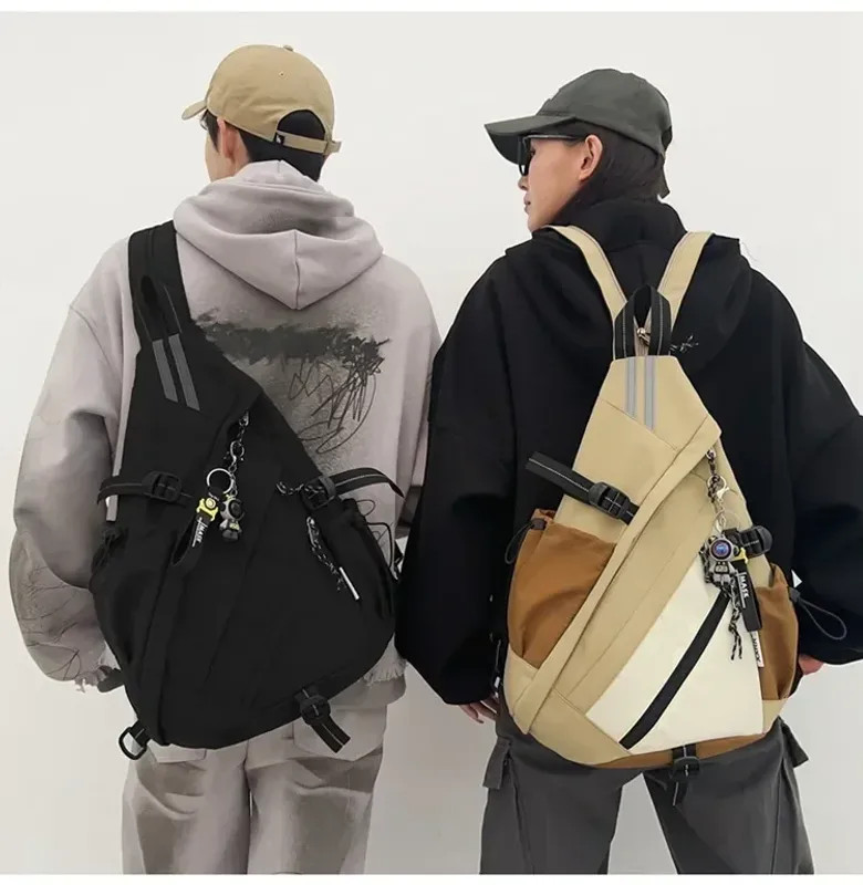 Hip Hop Sport Motorcycle Backpack Men Women Waterproof Multifunction