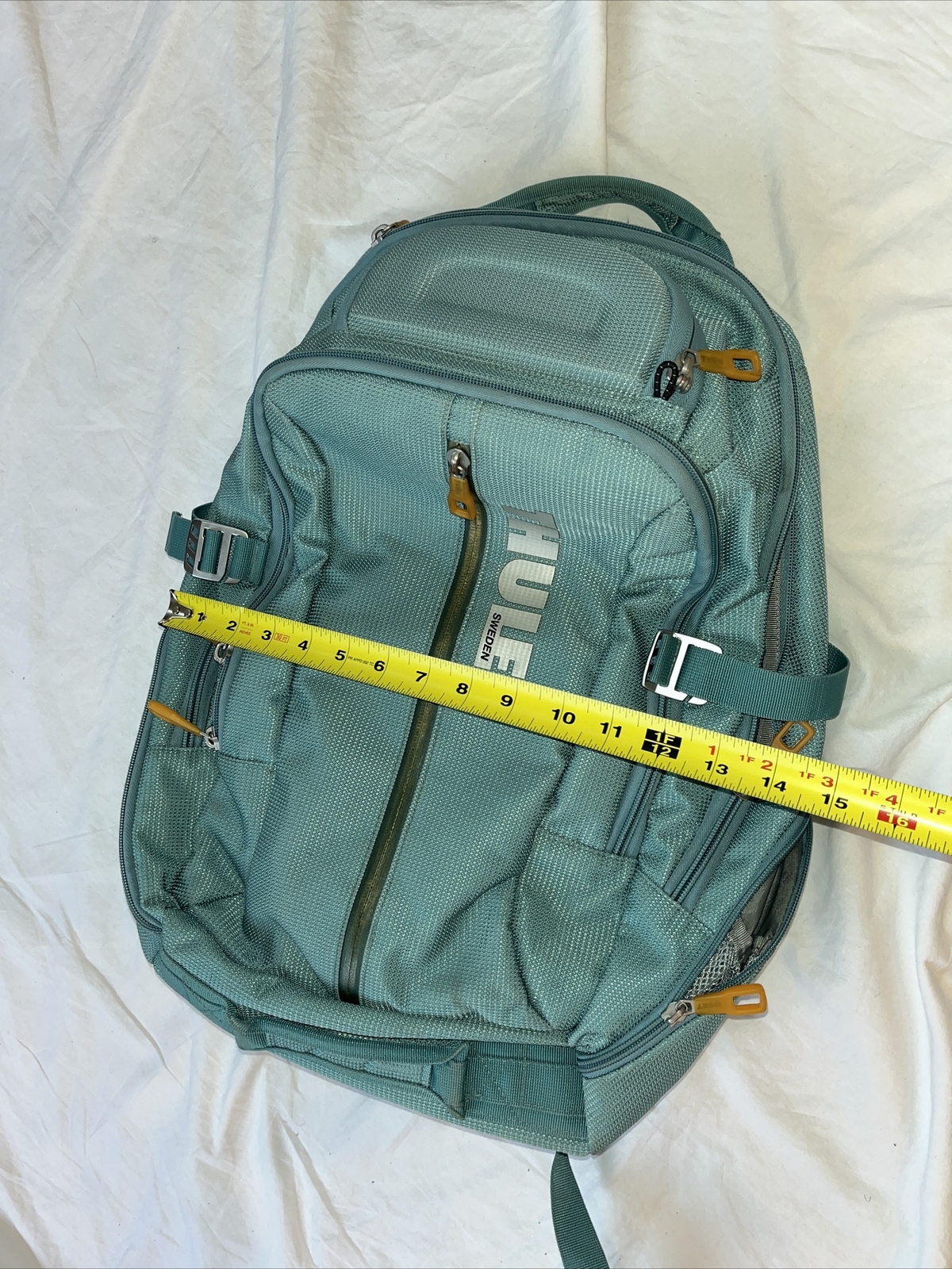Thule Sweden Stravan Green Laptop Backpack