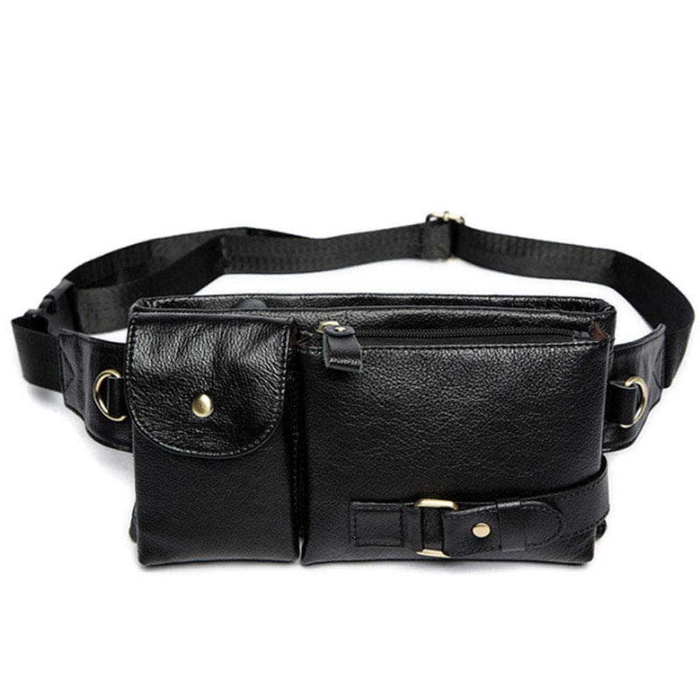 Hebetag Vintage Leather 23cm(L)x3.5cm(D) x13cm(H)(9.0″x1.3″x 5.1″), #07Black