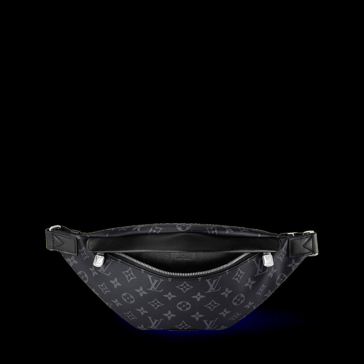 Authentic Louis Vuitton Discover Leather Monogram Bumbag PM Shadow Mens