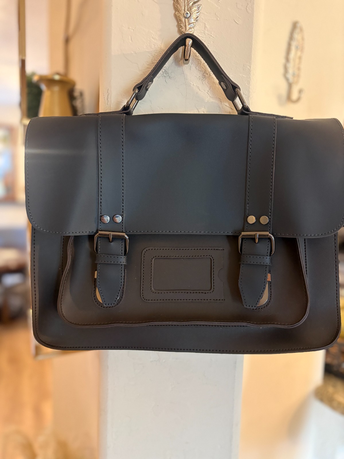 ALDO Men’s Brown/Black Briefcase Satchel