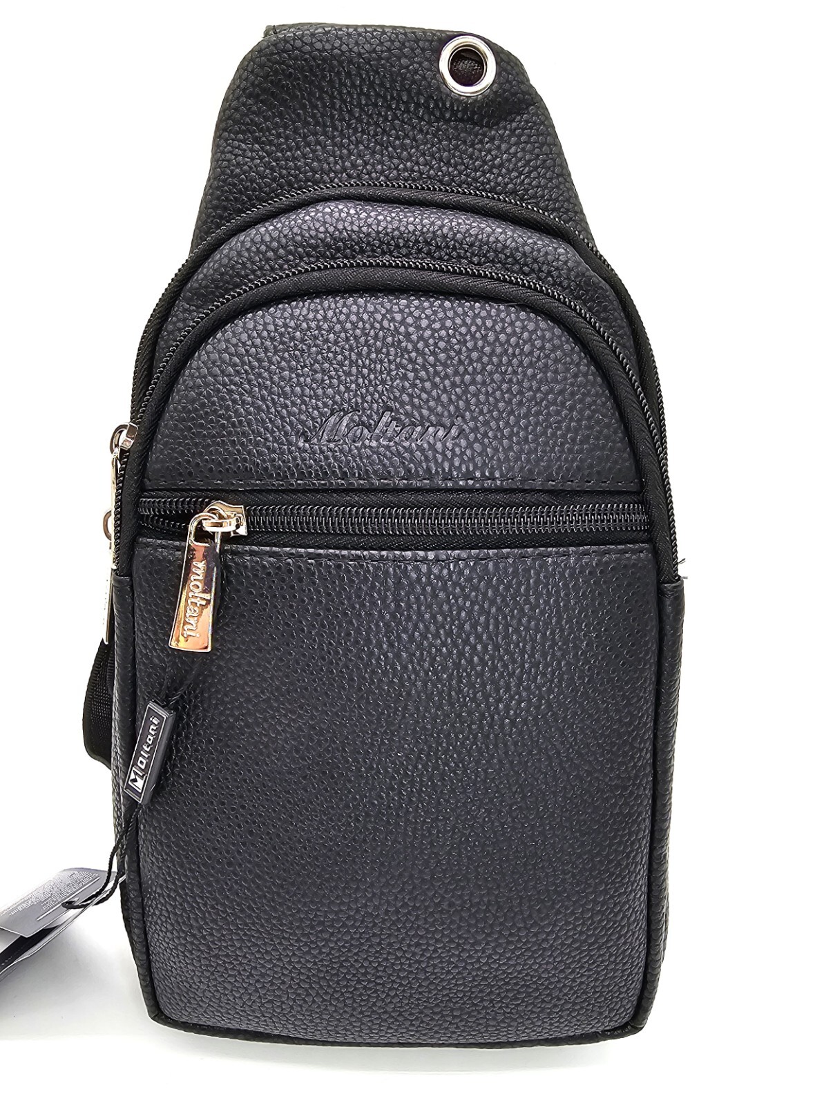 Men’s Leather Sling Bag – Stylish Crossbody Bag for Men, Faux Leather Bag