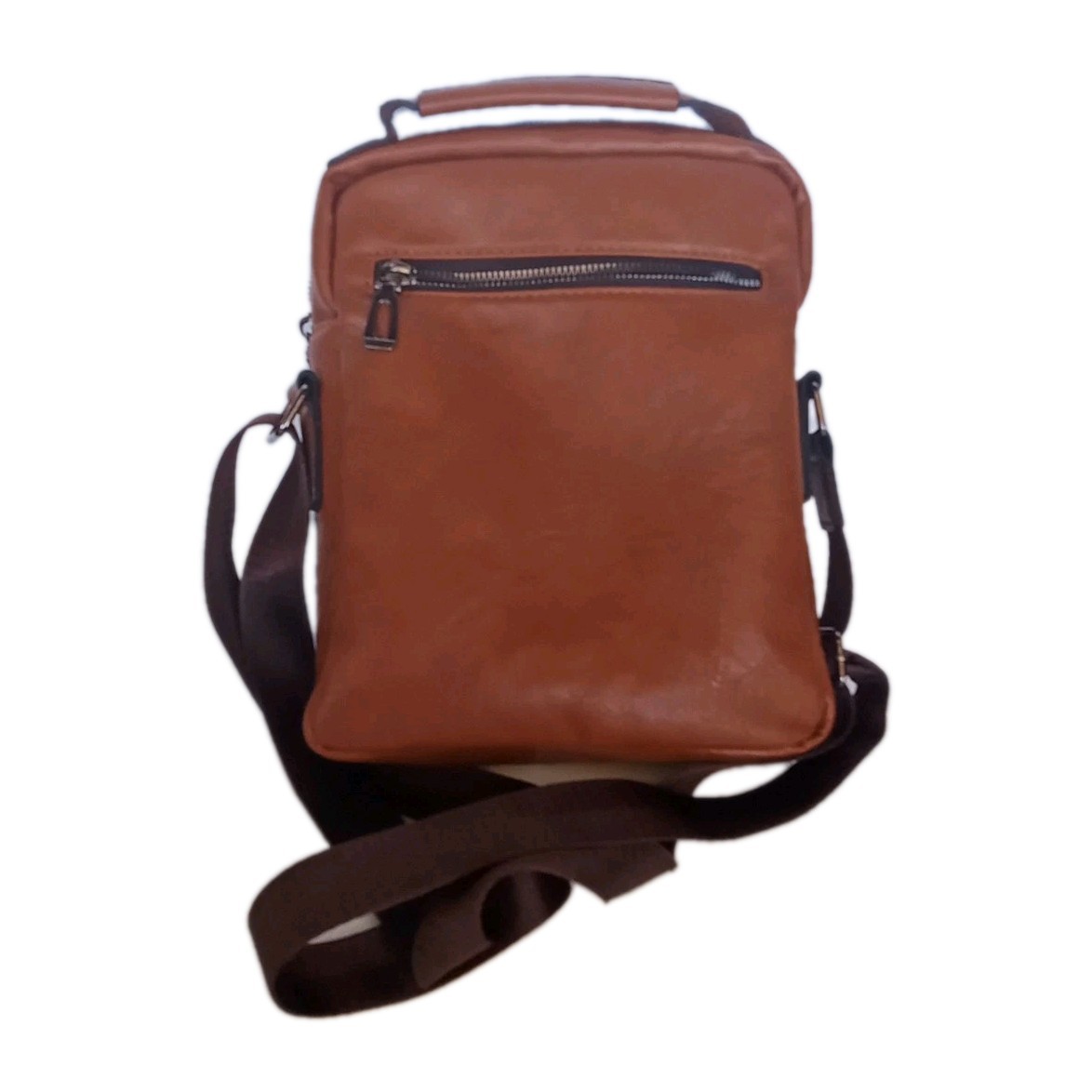 Weixier Service Bag Crossbody JW Ministry Missionary Bible Messenger Brown PU