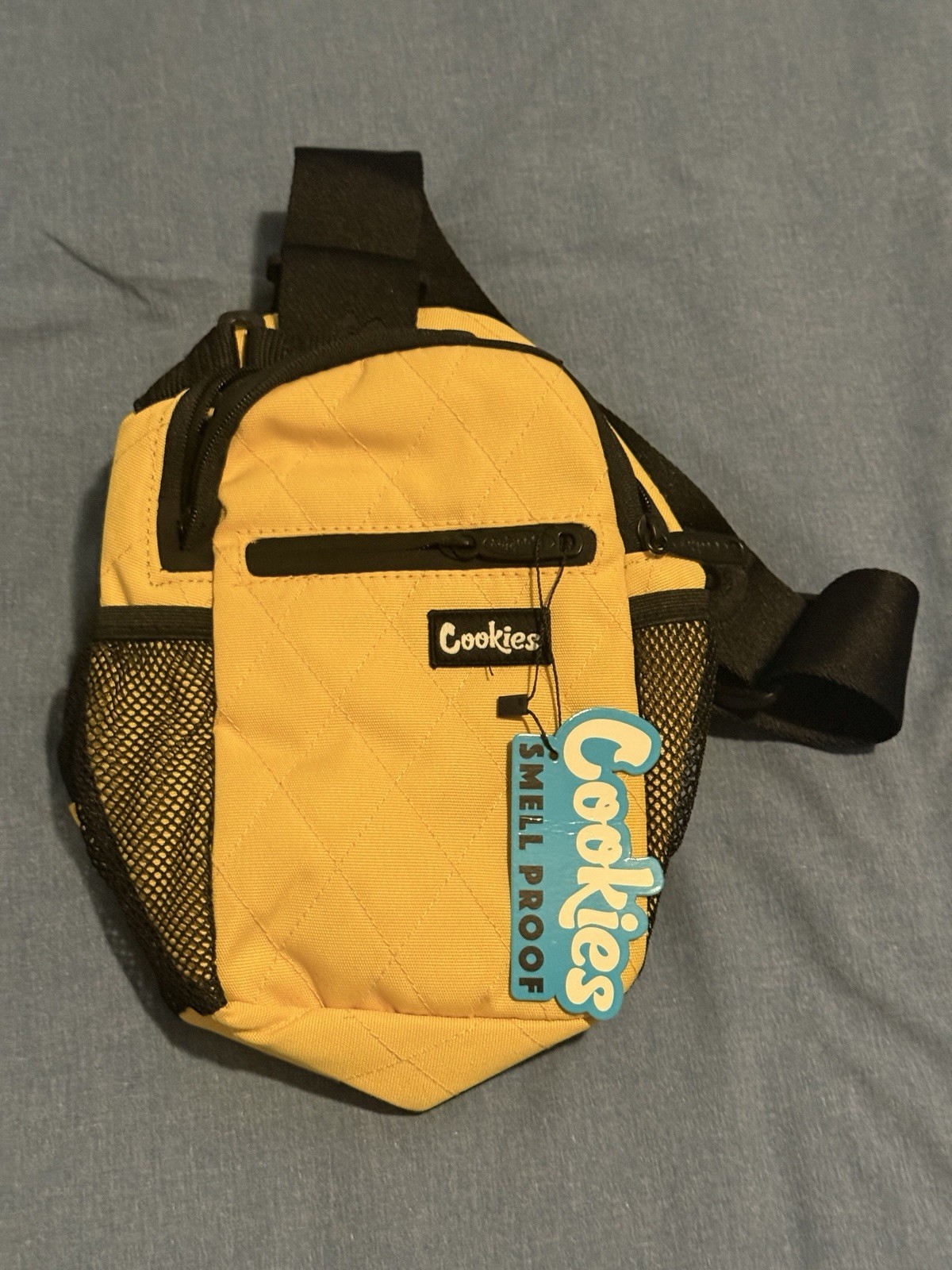 Cookies SF “Noah” Shoulder/Crossbody Bag Color: Yellow NWT