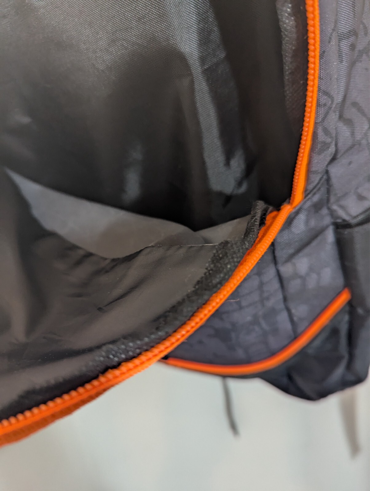 EastSport Backpack Large Black Gray Orange School Daypack Sports Hiking Gorpcore