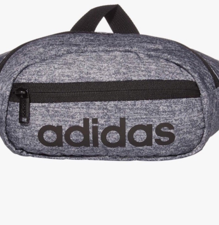 Adidas Men’s Core Waist Pack Gray Heather & Black