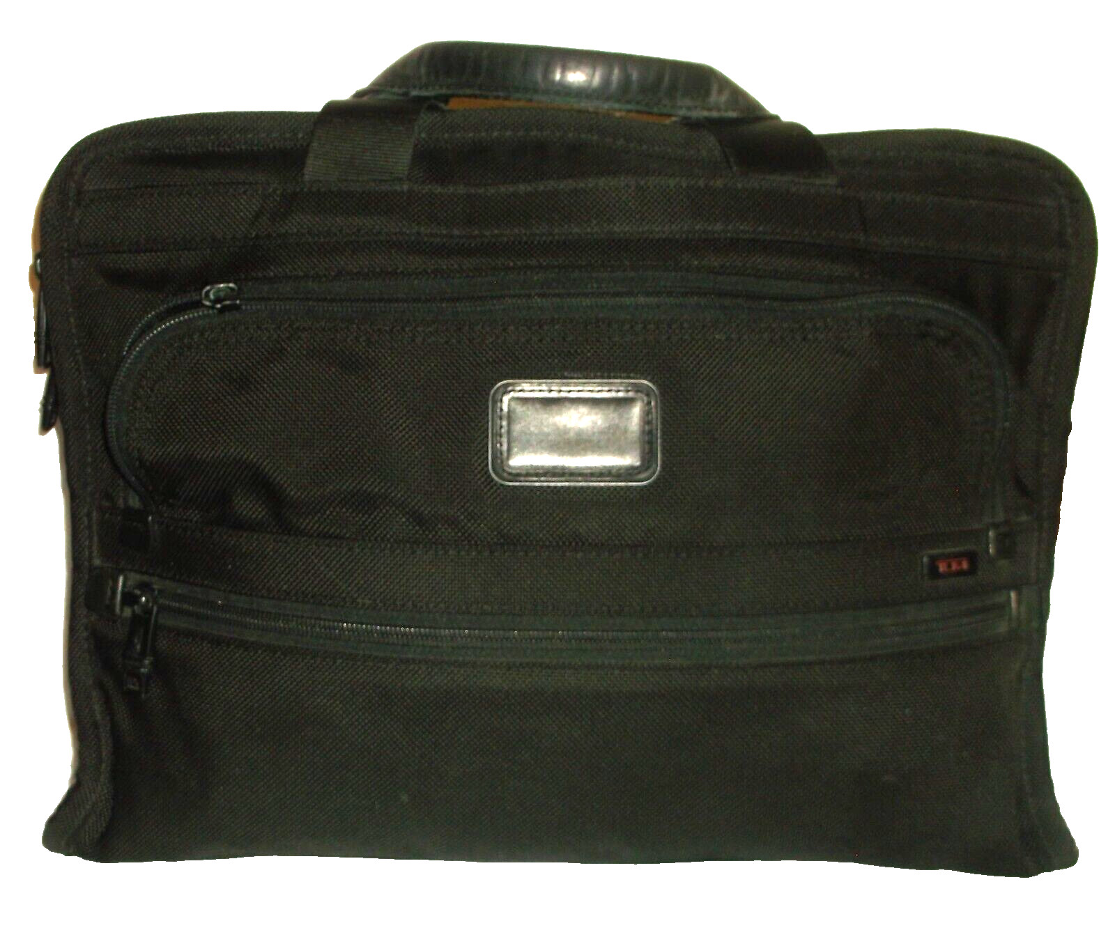 Tumi 26101DH Alpha Slim Black Nylon Portfolio Briefcase Bag 11.5 X 16 X 2.5
