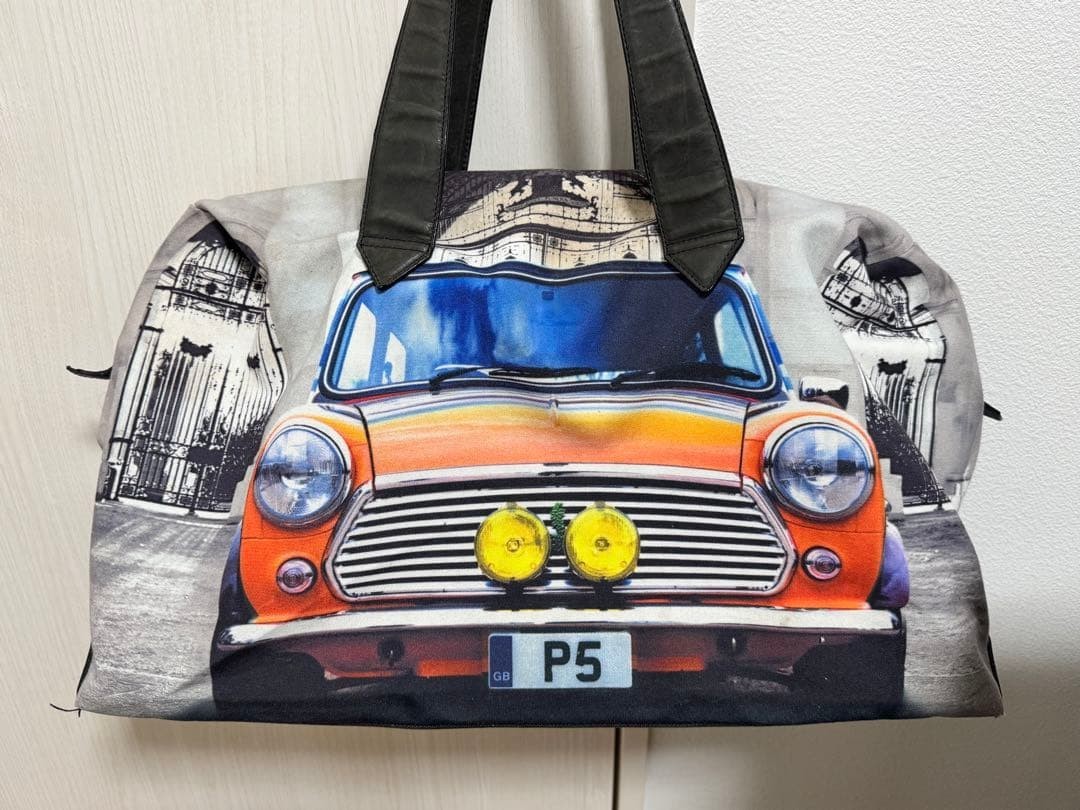 Paul Smith tote Bag boston mini Cooper multicolor rare cor Authentic