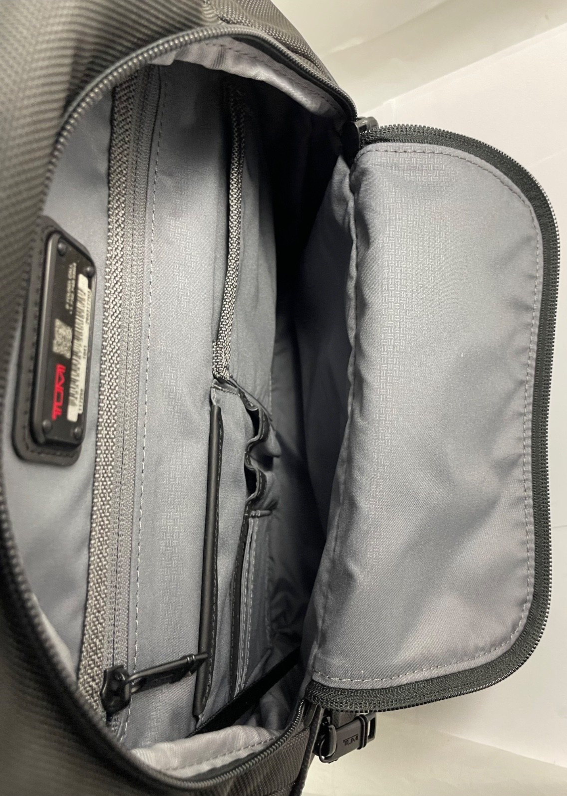 Tumi Alpha Slim Solutions Backpack Laptop Bag Ballistic Nylon 2603177D3 $495 NEW