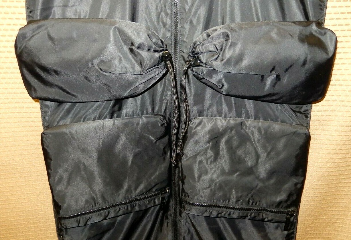FALCHI SPORT BLACK MULTI PURPOSE SUIT TRAVEL BAG MADE BY CARLOS FALCHI