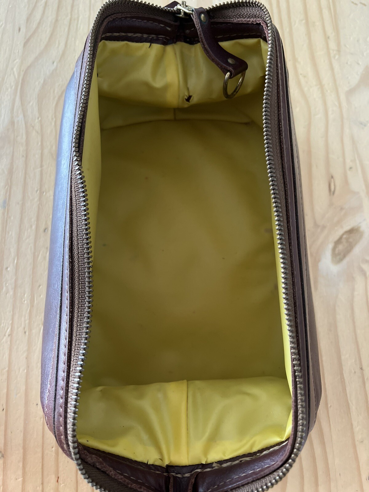 utili-kit by bosca Toiletry Leather Brown (See Description)