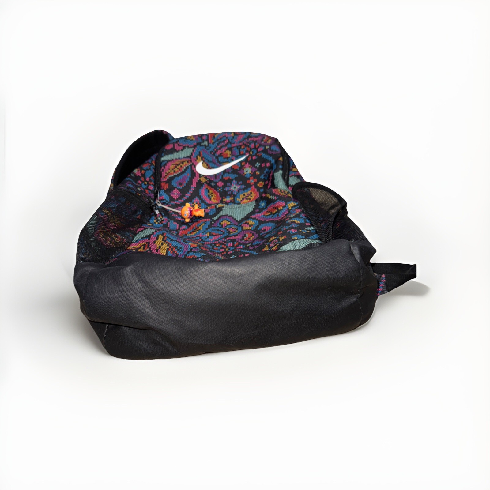 Nike Brasillia Jacquard Patterned Print Retro Backpack BA6610 RARE Y2K