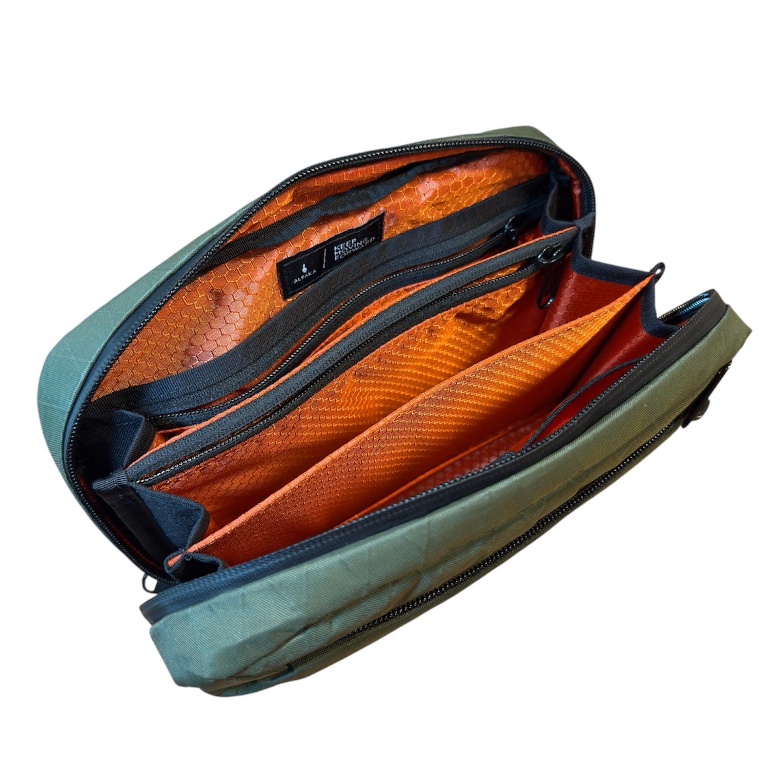 Alpaka Elements Tech Case X-Pac Forest Green EDC Organizer Pouch YKK NWT